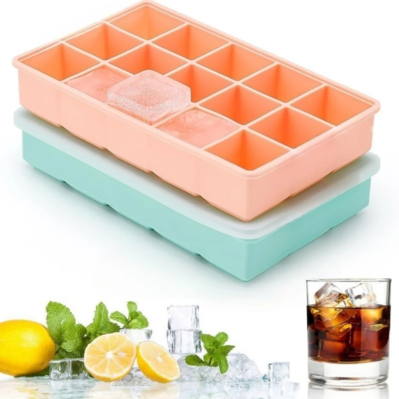 Freezer Tray Baby - 15/24 Grid Silicone Ice Cube Molds