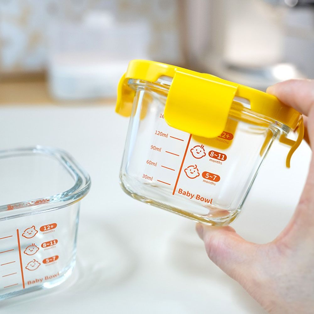 Baby Food Jars - Simple 170ml Food Storage Box Glass