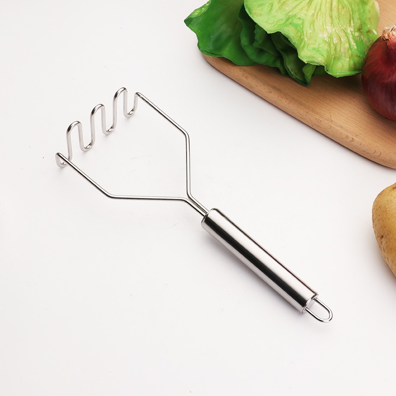 Baby Food With Avocado - Stainless Steel Potato Masher Manual Fruit