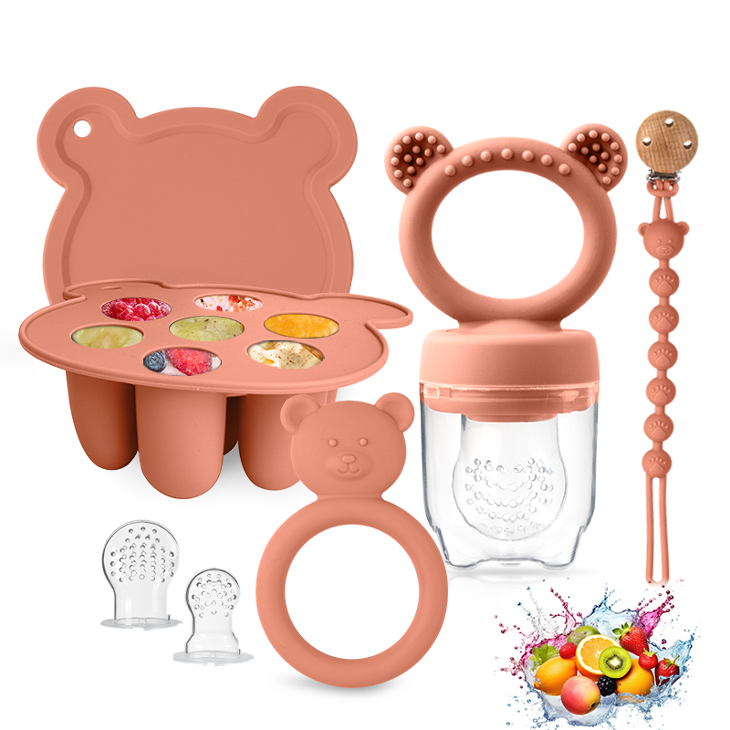 Freezer Tray Baby - BPA-Free Silicone Baby Essentials Set Freezer