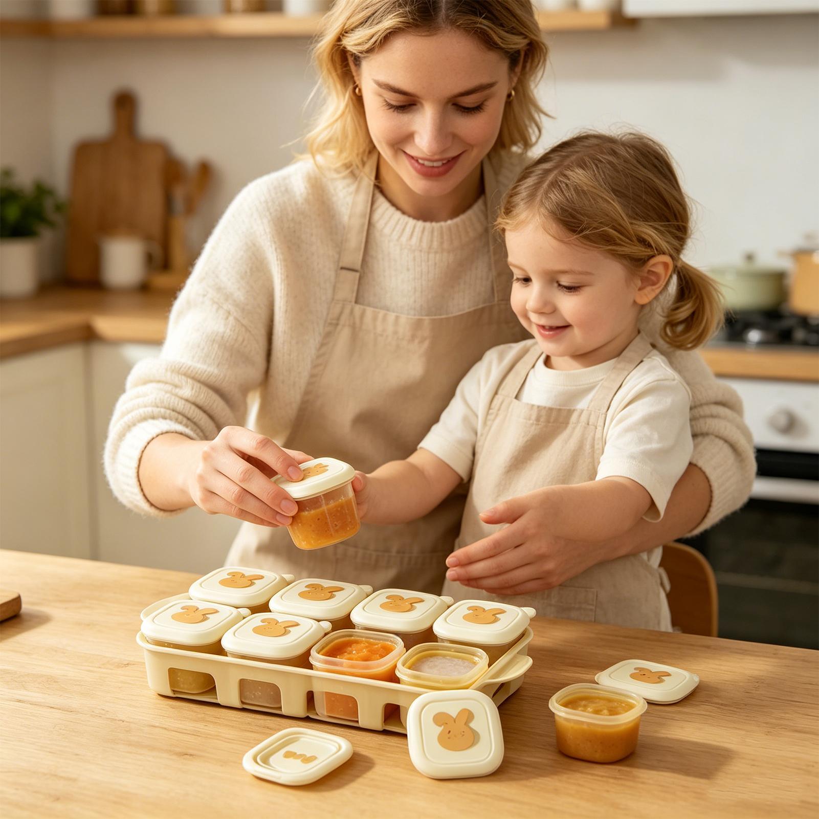 Cube Food Freezer Tray Kids Yo - Freezer Tray Baby 评论和价格