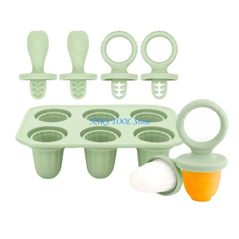 L8RC 6 Piece Teething Ice Cube - Freezer Tray Baby 评论和价格