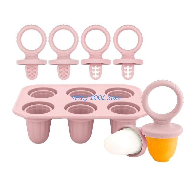 L8RC 6 Piece Teething Ice Cube - Freezer Tray Baby 评论和价格