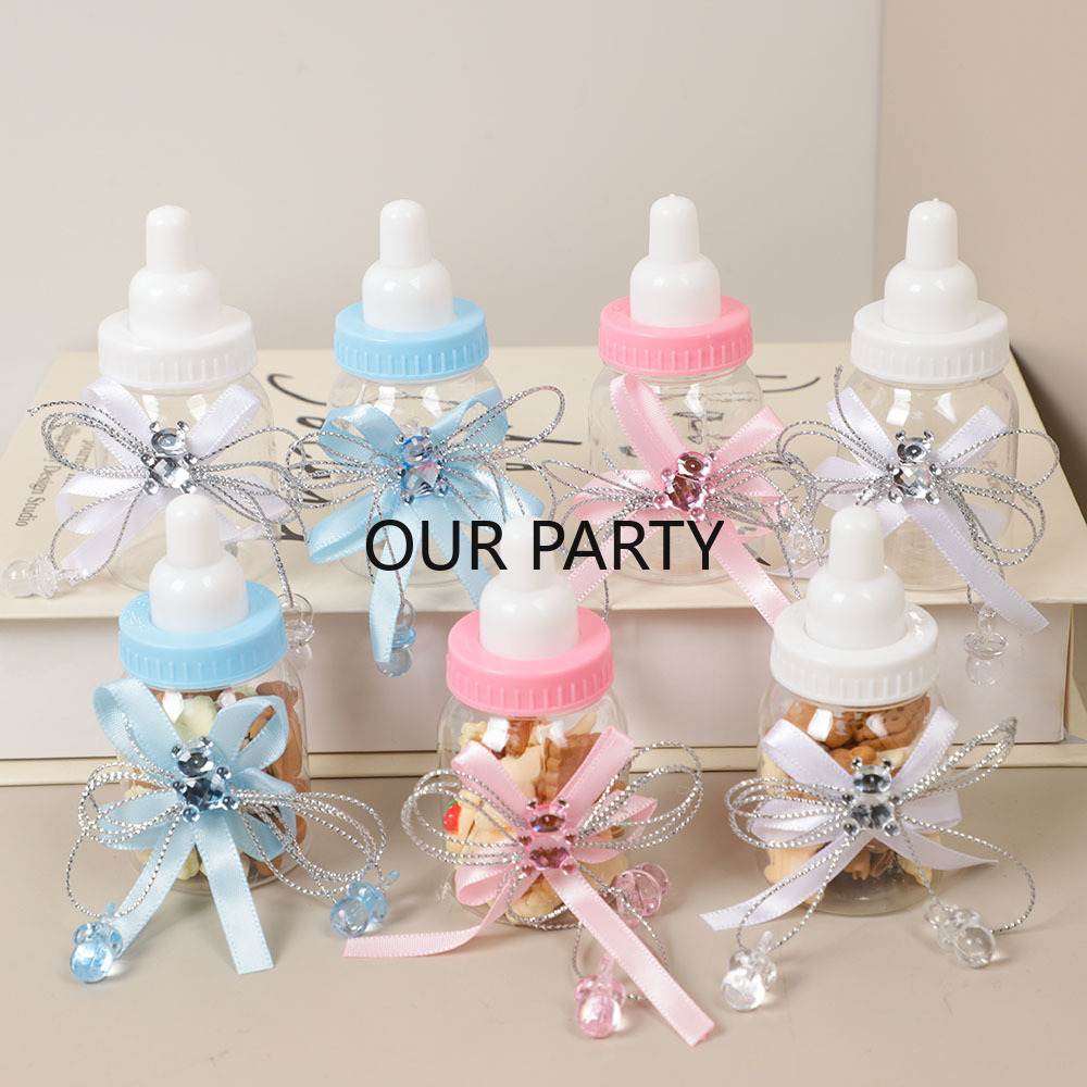 6/12Pcs Plastic Feeding Bottle - Baby Food Stuff 评论和价格