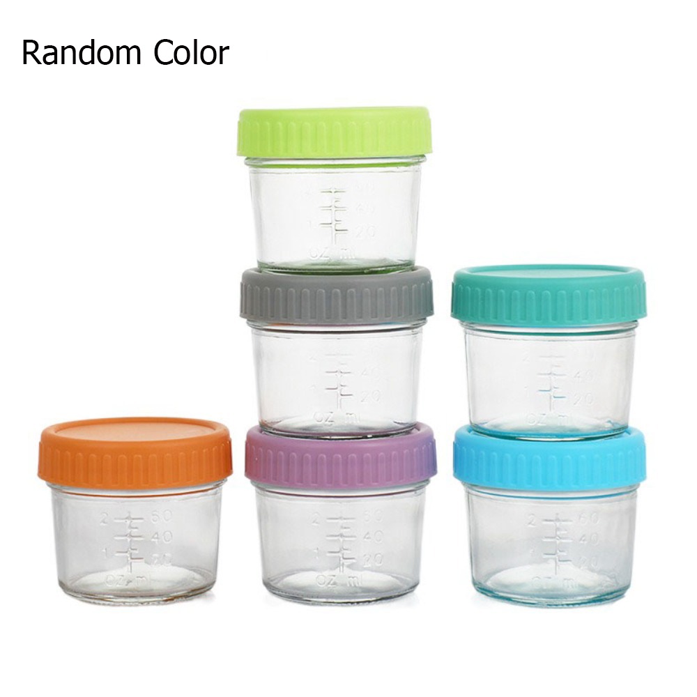 6pcs Mason Jar Glass Baby Food - Baby Food Jars 评论和价格