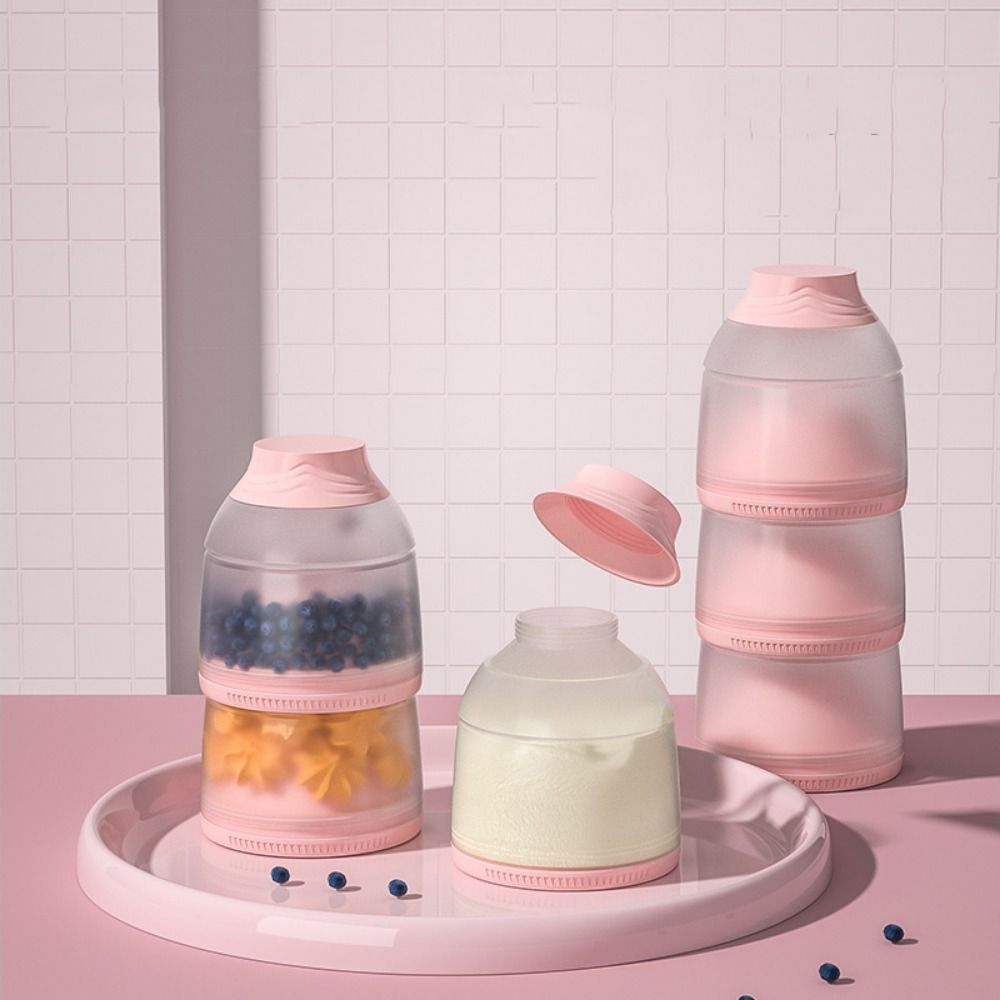 3 Layers Baby Milk Powder Box  - Formula Dispenser Portable 评论和价格