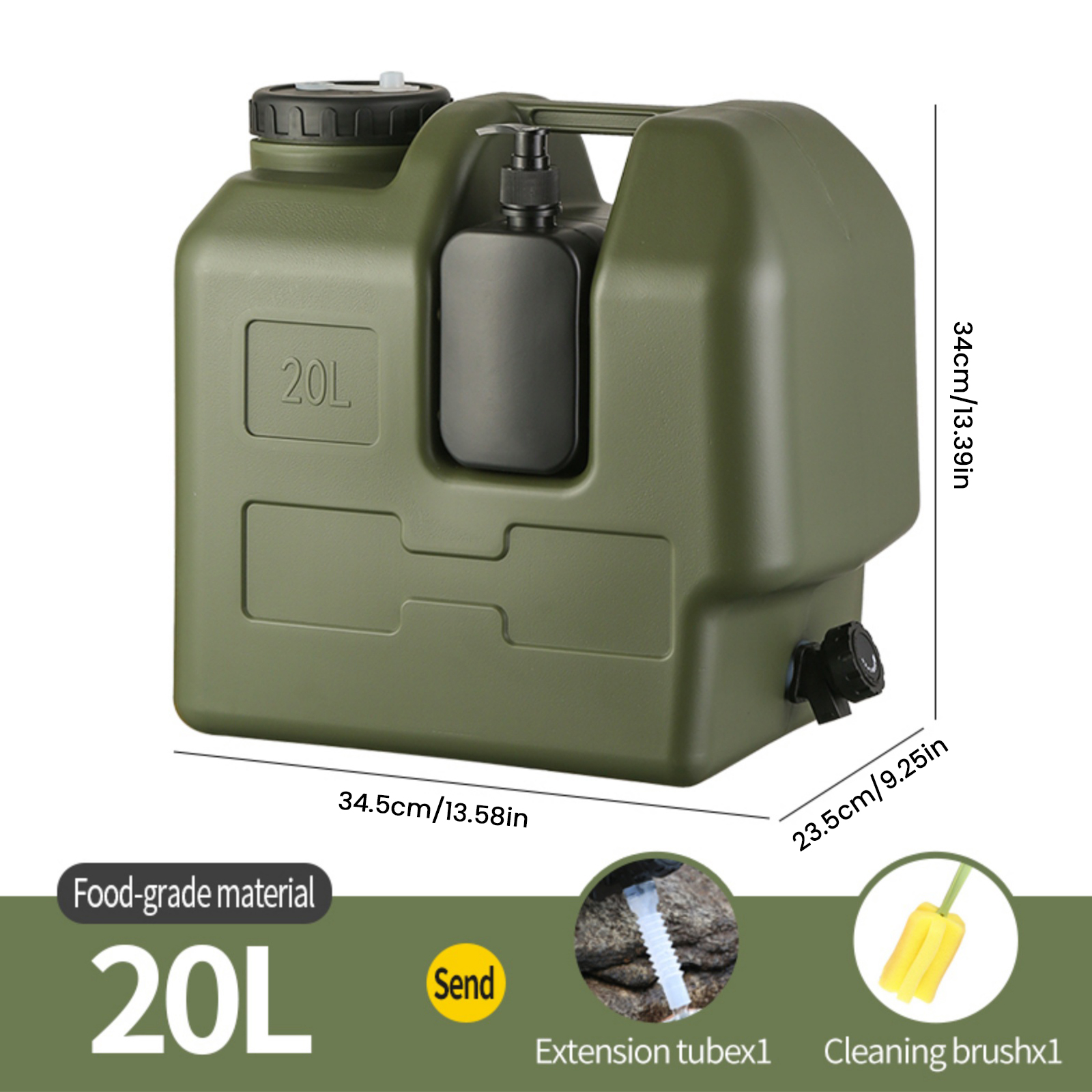 15/20L Portable Camping Water  - Formula Dispenser Portable 评论和价格