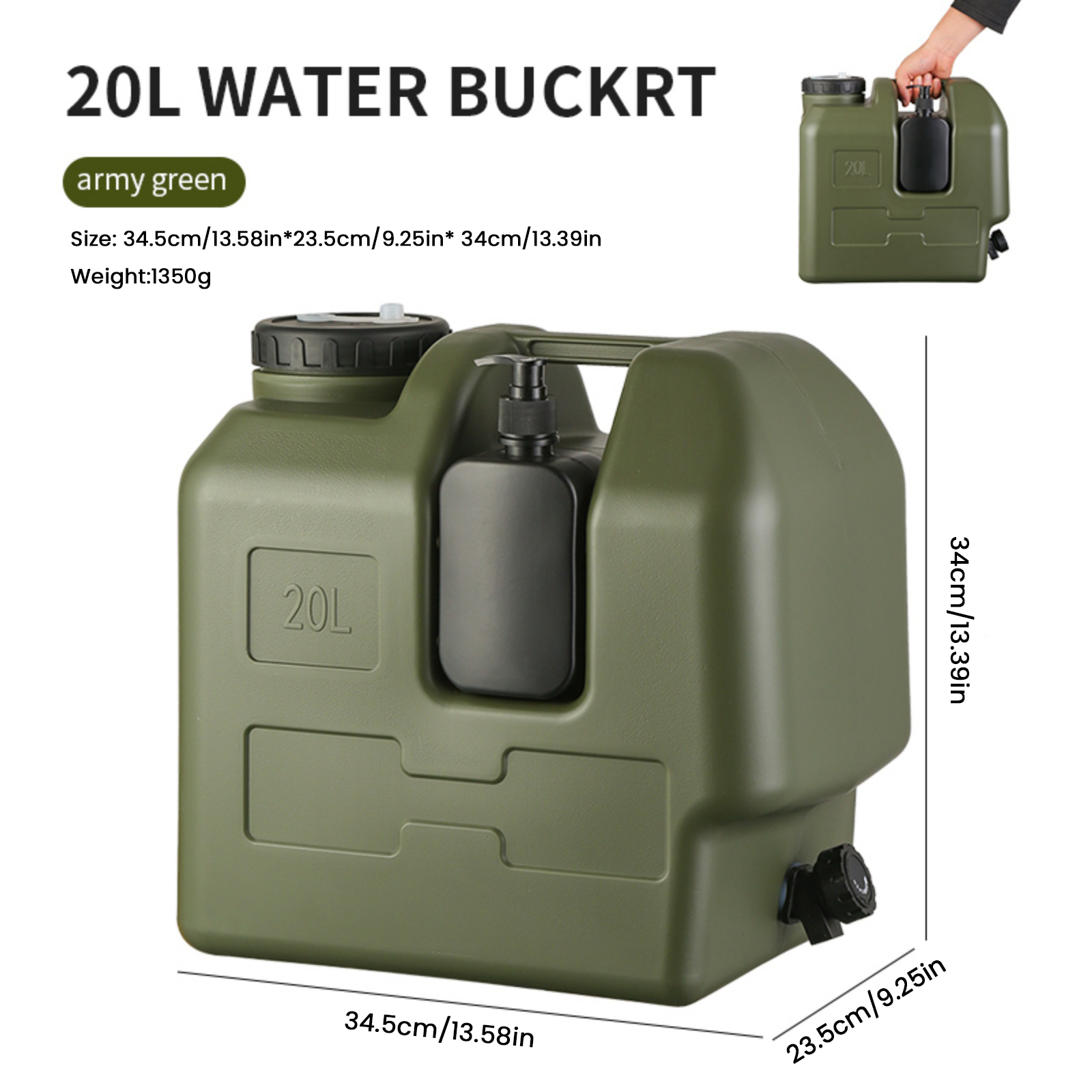 15/20L Portable Camping Water  - Formula Dispenser Portable 评论和价格