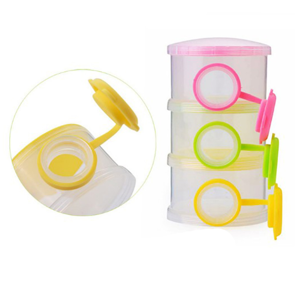 3 Compartments Milk Powder Dis - Formula Dispenser Portable 评论和价格