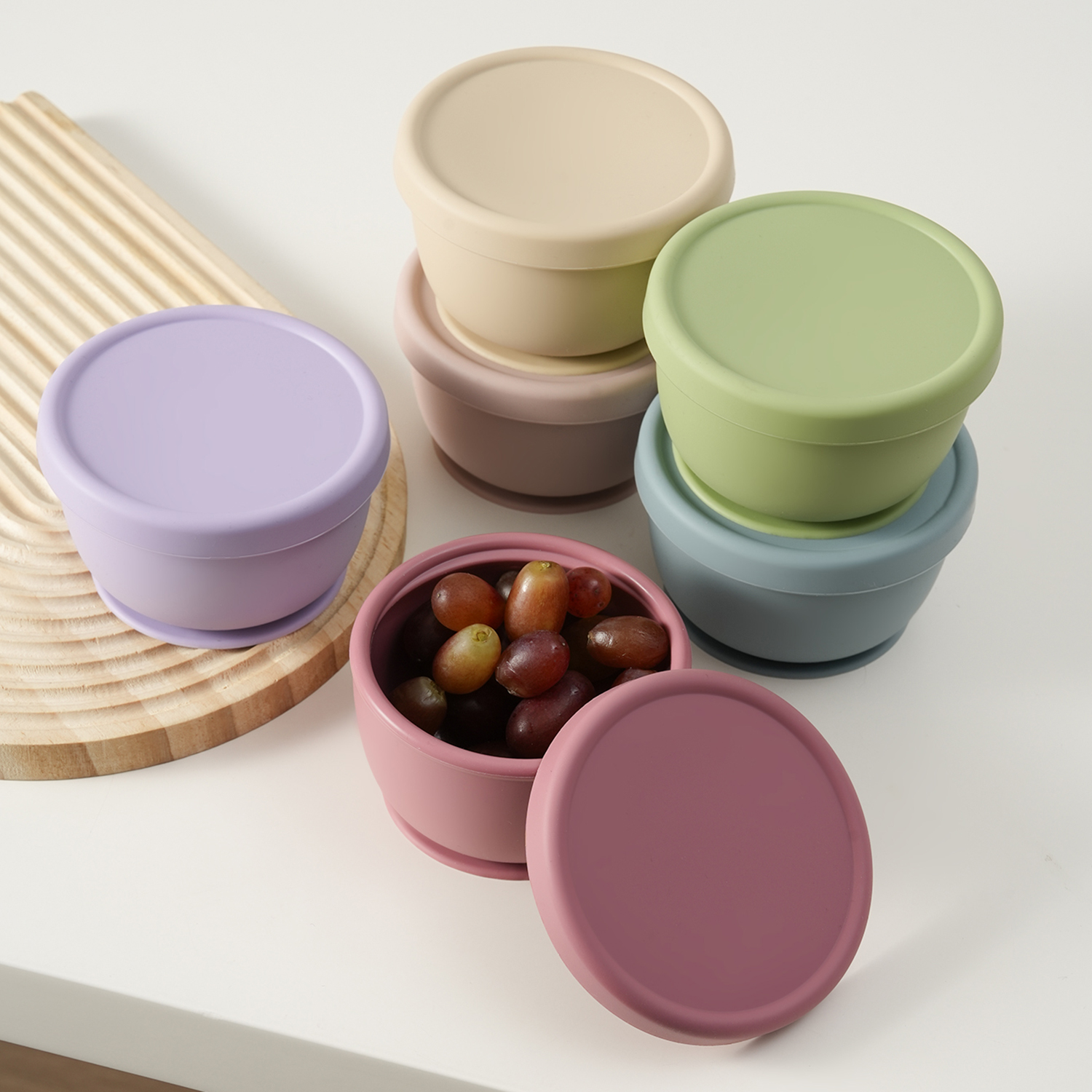 1PC Silicone Baby Feeding Bowl - Baby Food Nestle 评论和价格