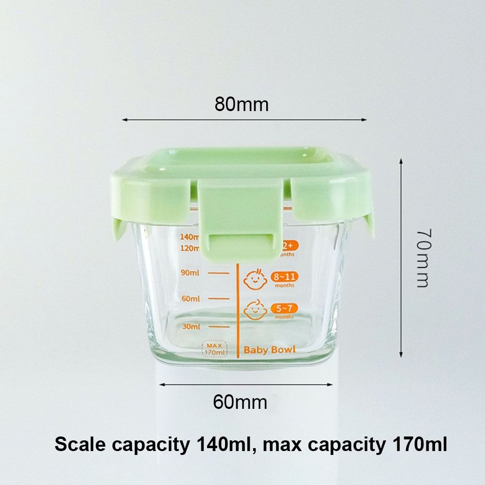Simple 170ml Food Storage Box  - Baby Food Jars 评论和价格