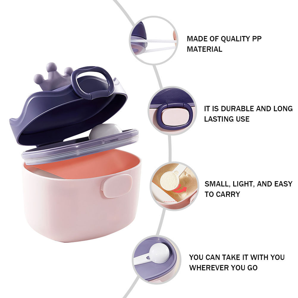Durable PP Portable Milk Powde - Formula Dispenser Portable 评论和价格