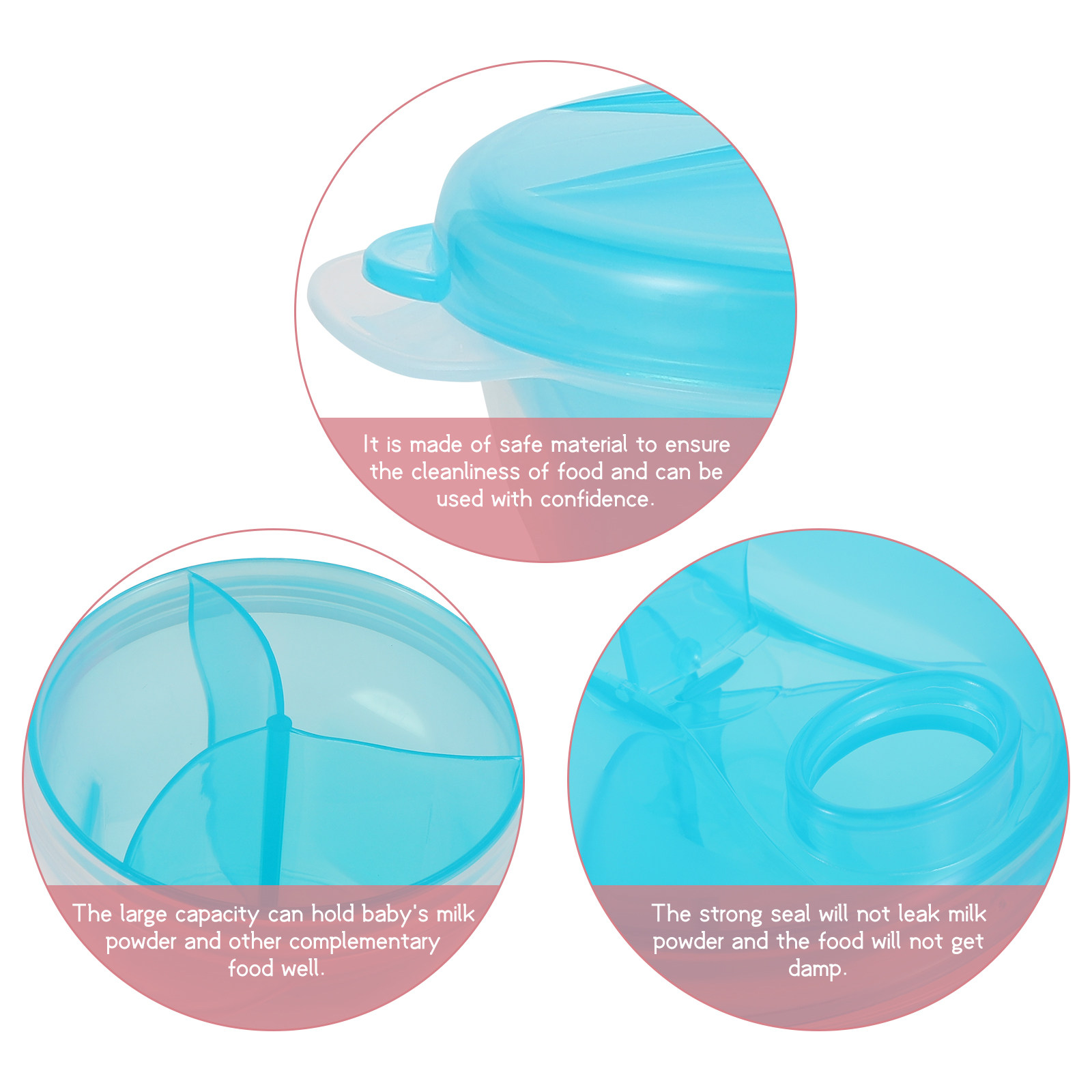 4Pcs Portable Baby Food Storag - Formula Dispenser Portable 评论和价格