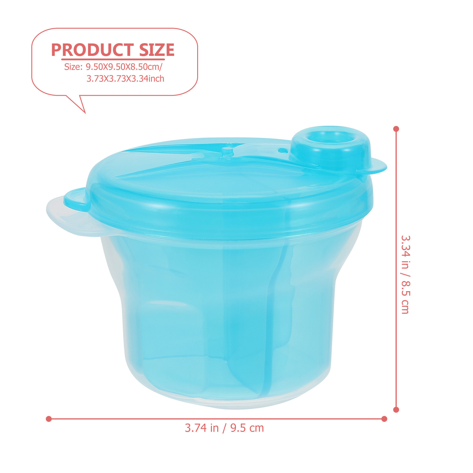 4Pcs Portable Baby Food Storag - Formula Dispenser Portable 评论和价格