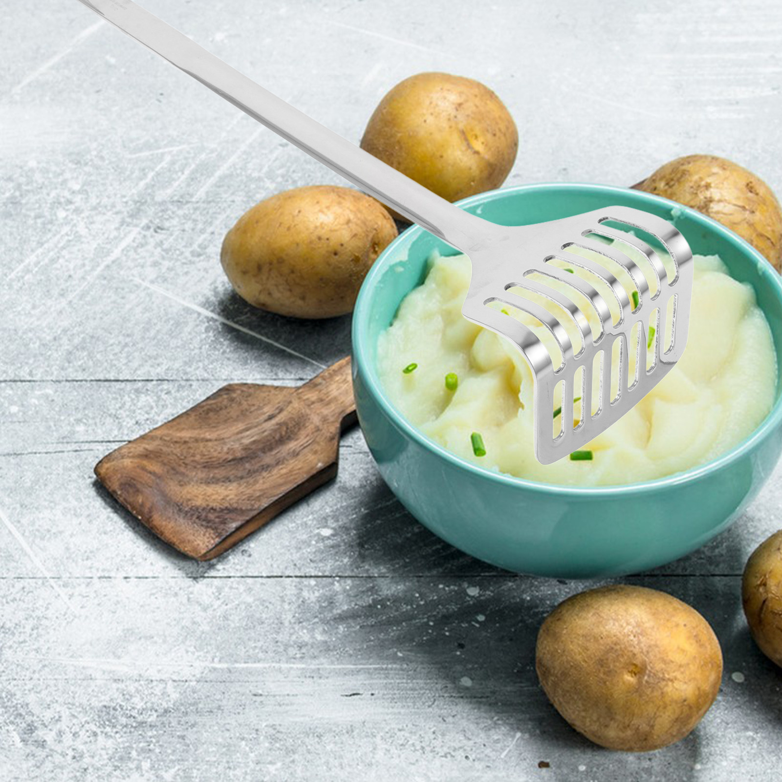 Stainless Steel Potato Ricer H - Baby Food With Avocado 评论和价格