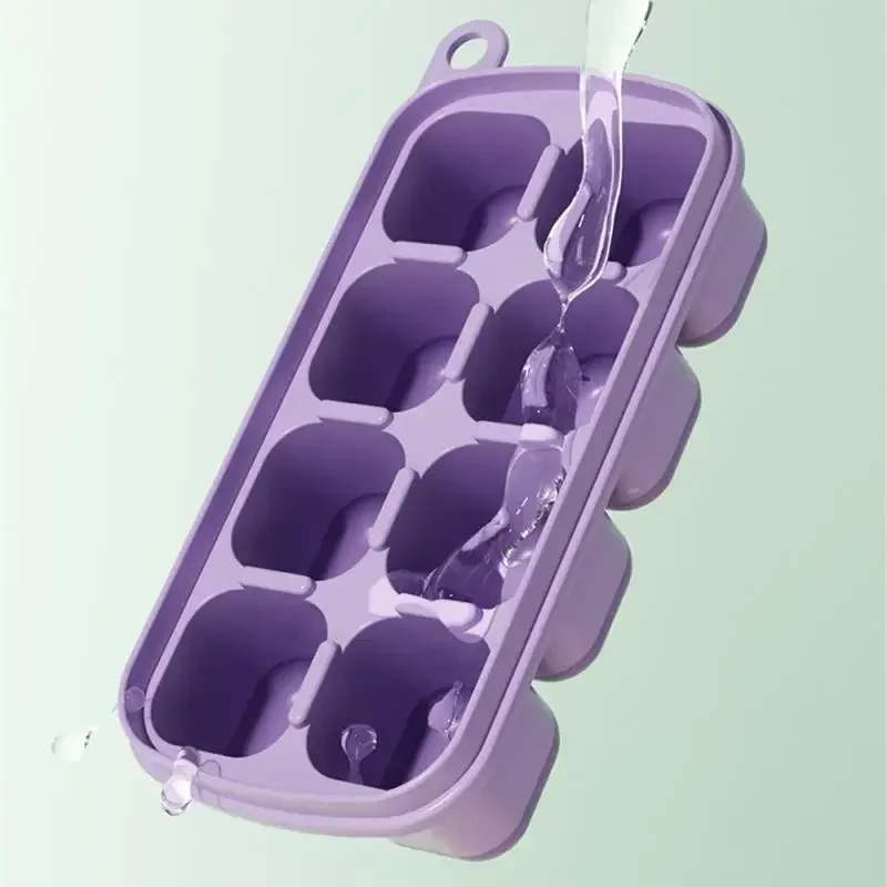 Silicone Ice Cube Molds, Food  - Freezer Tray Baby 评论和价格