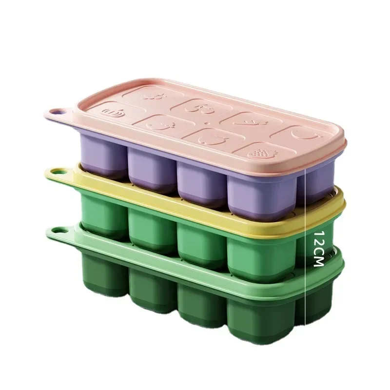 Silicone Ice Cube Molds, Food  - Freezer Tray Baby 评论和价格