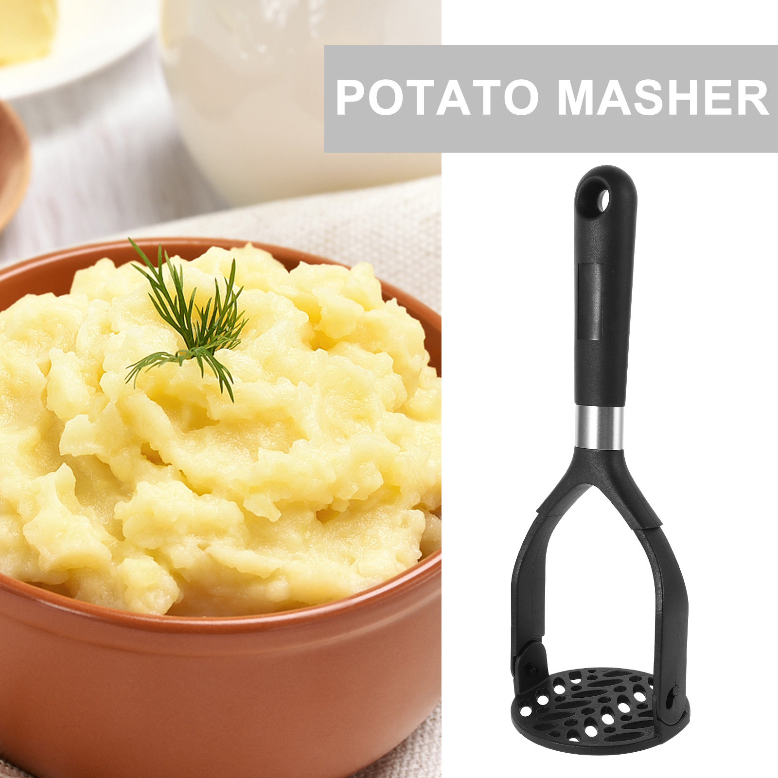 Nylon Potato Masher Foldable C - Baby Food With Avocado 评论和价格