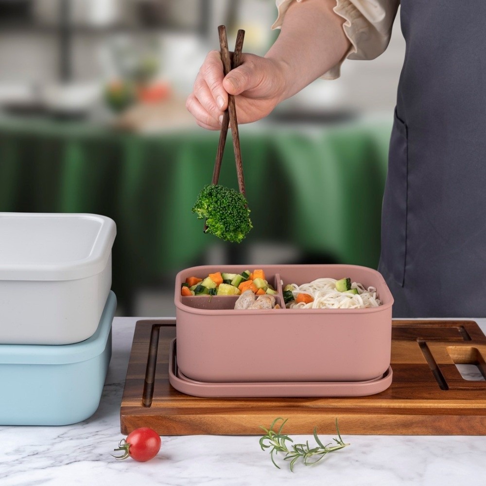 700/1300ml 3 Gird Lunch Box Di - Baby Food Nestle 评论和价格
