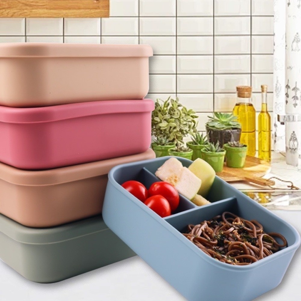 700/1300ml 3 Gird Lunch Box Di - Baby Food Nestle 评论和价格