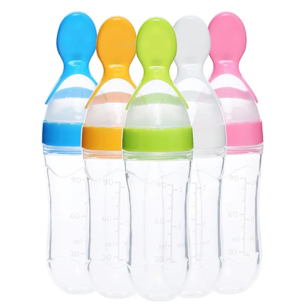 90ML Baby Feeding Bottle Spoon - Baby Food Jars 评论和价格