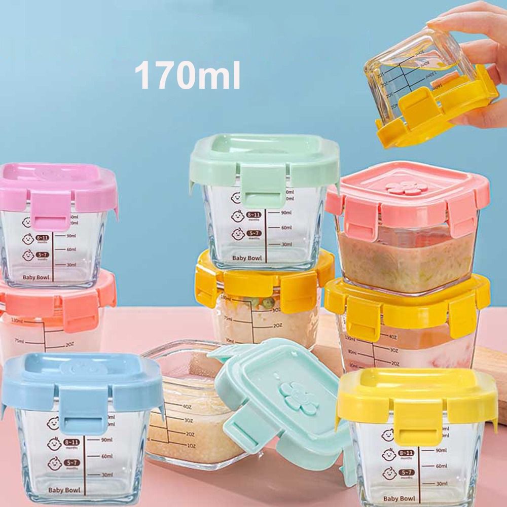 170ml Frozen Baby Food Glass C - Baby Food Jars 评论和价格