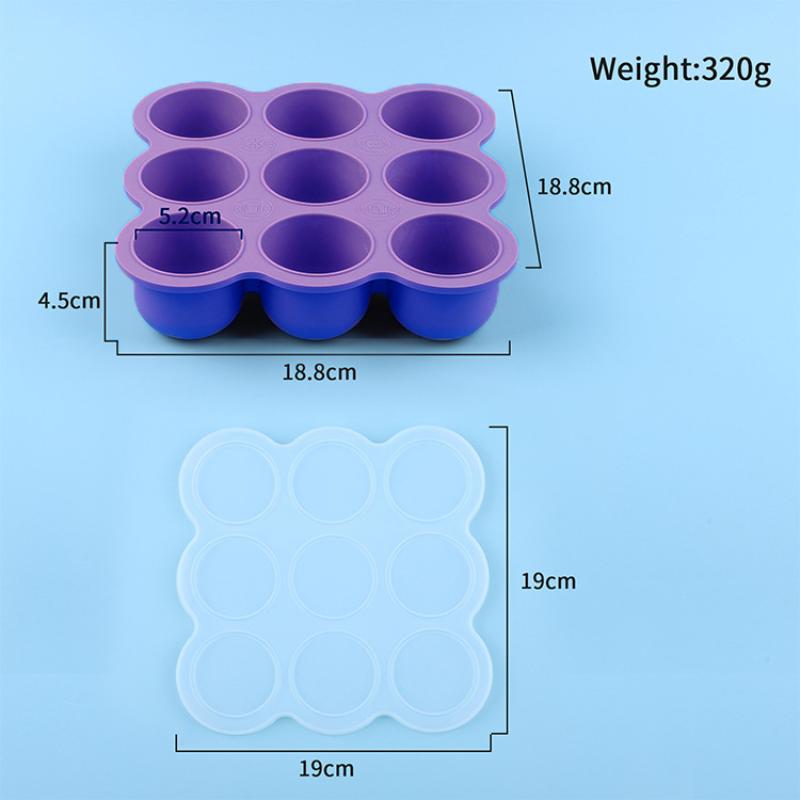 Baby Food Silicone Container 9 - Freezer Tray Baby 评论和价格