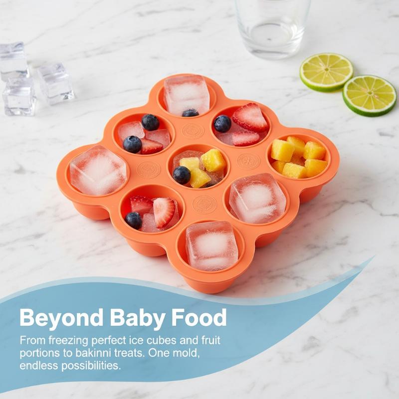 Baby Food Silicone Container 9 - Freezer Tray Baby 评论和价格