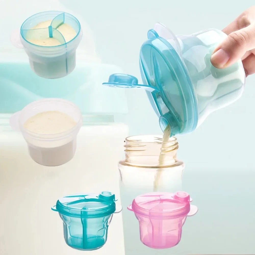 Baby Food Storage Boxs 3-grid  - Formula Dispenser Portable 评论和价格
