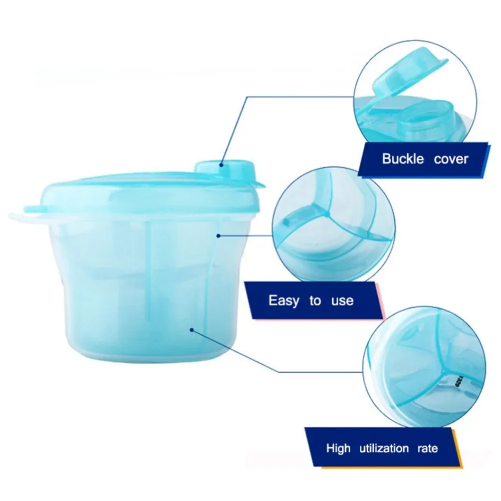 Baby Food Storage Boxs 3-grid  - Formula Dispenser Portable 评论和价格