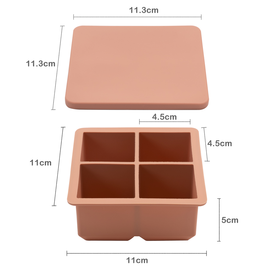 Food Grade Soft Silicone Squar - Baby Food Stuff 评论和价格