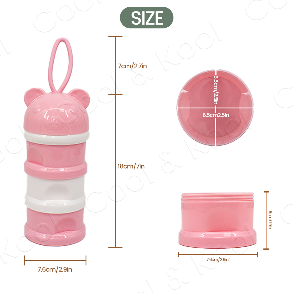 3-Layer Portable Formula Dispe - Formula Dispenser Portable 评论和价格