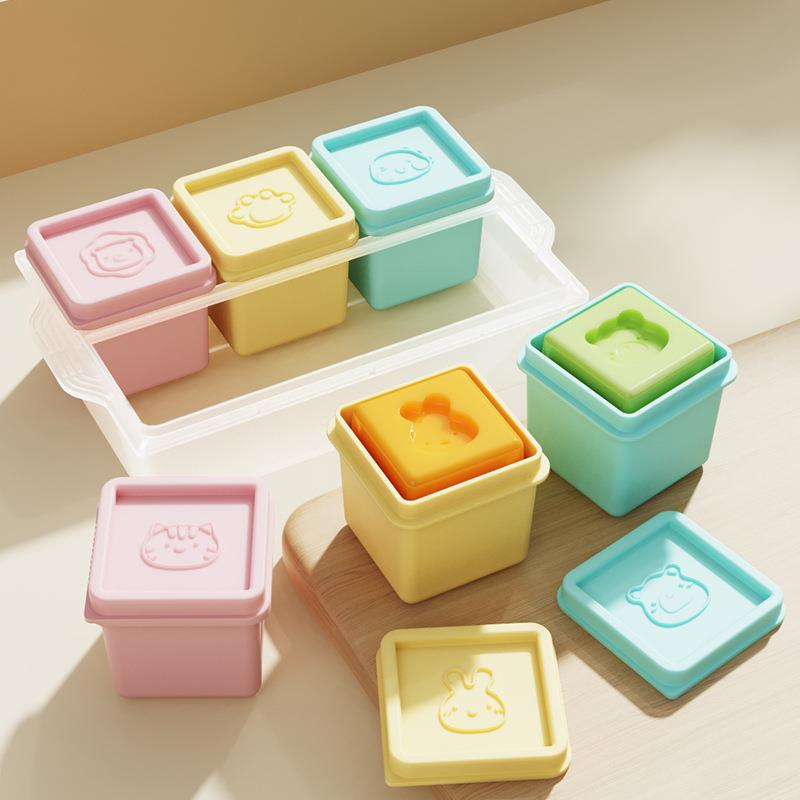 New 6-Pack Silicone Ice Cube T - Freezer Tray Baby 评论和价格