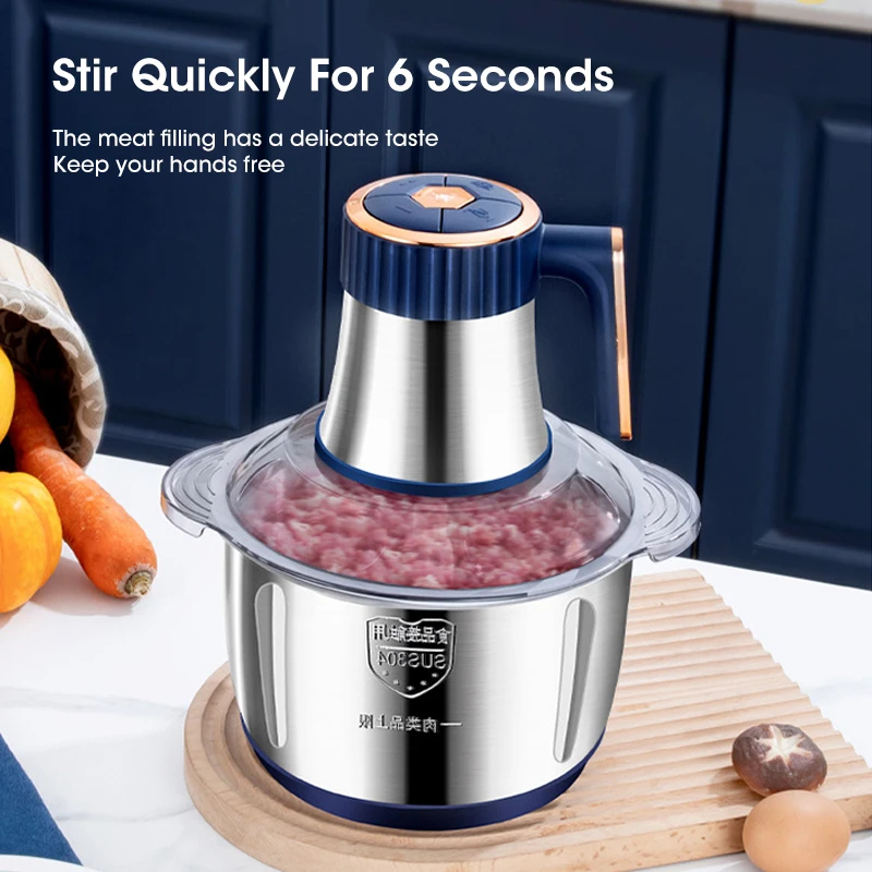 5L SUS304 Stainless Steel Bowl - Baby Food Vegetables 评论和价格