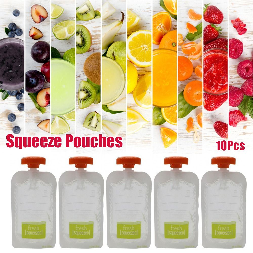 10Pcs Manual Fruit Puree Baby  - Baby Food Stuff 评论和价格