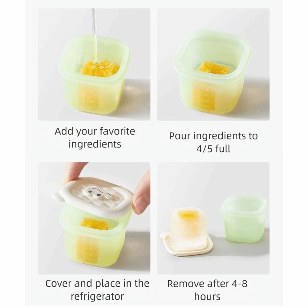 3/4/6 Grid Design Baby Food Fr - Freezer Tray Baby 评论和价格