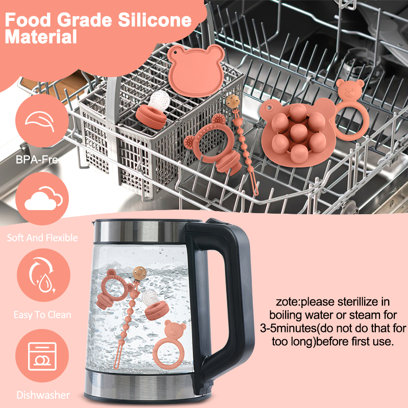 BPA-Free Silicone Baby Essenti - Freezer Tray Baby 评论和价格
