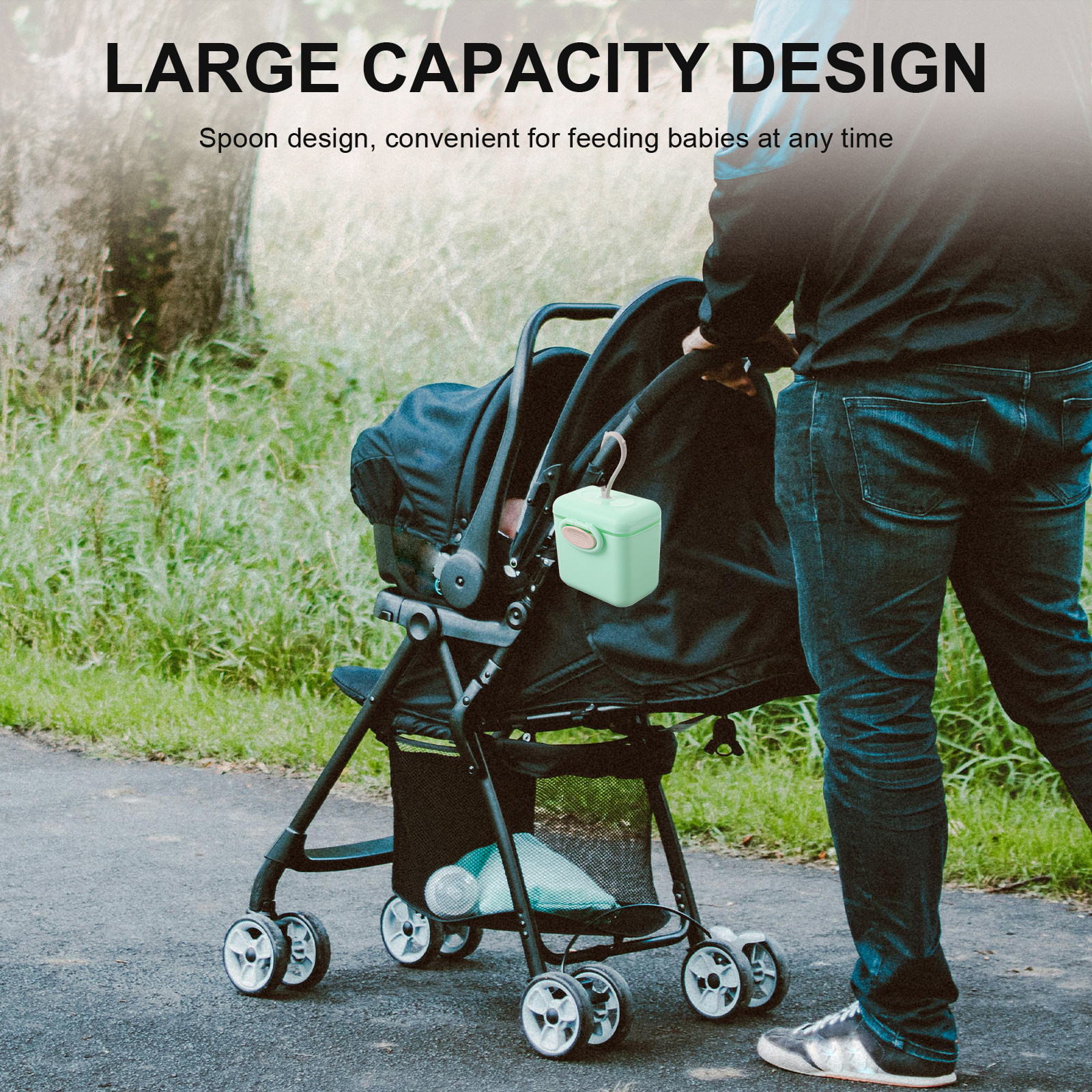 Large Capacity Formula Storage - Formula Dispenser Portable 评论和价格