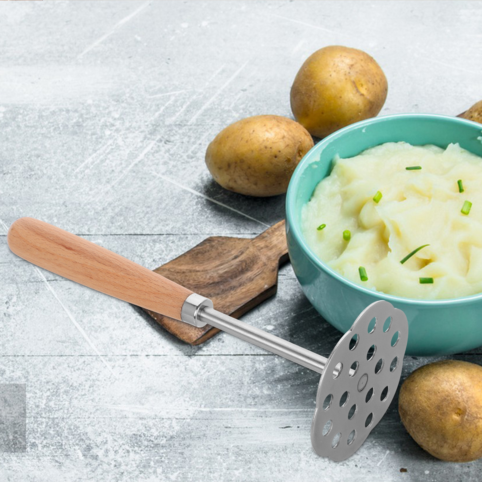 Stainless Steel Manual Potato  - Baby Food With Avocado 评论和价格