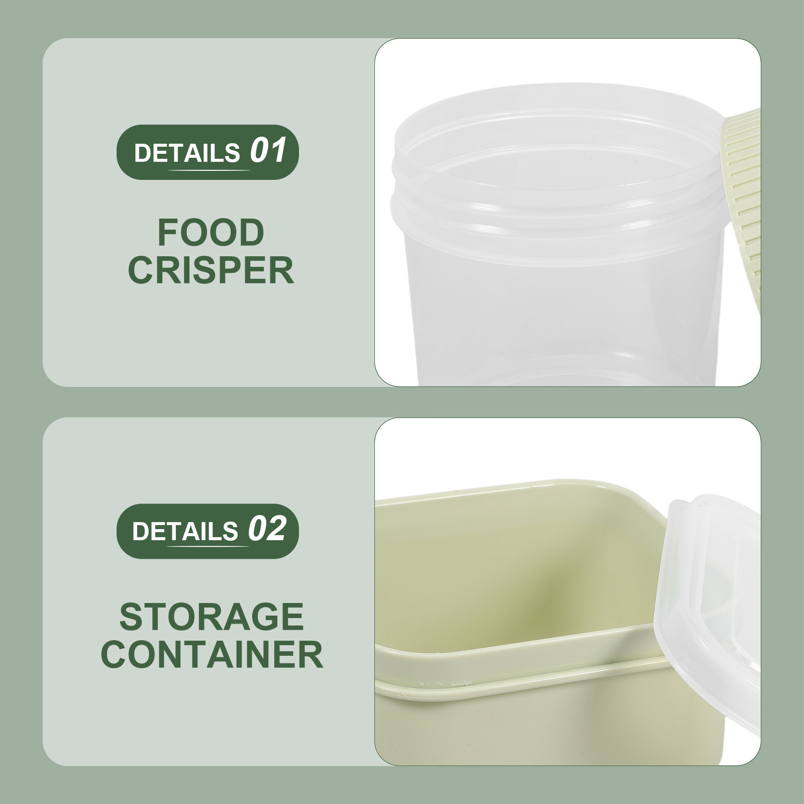 1Set Divided Food Storage Cont - Baby Food Vegetables 评论和价格