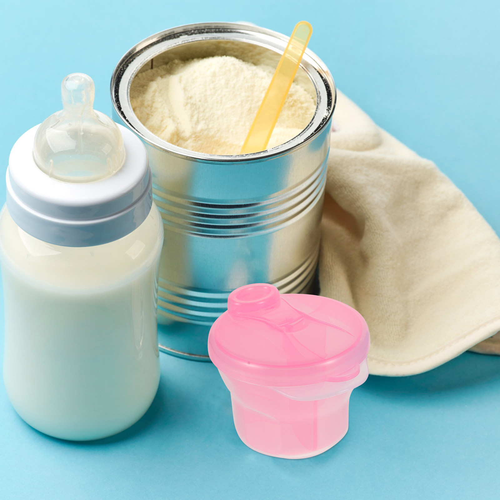 4Pcs Milk Powder Dispenser Rot - Formula Dispenser Portable 评论和价格