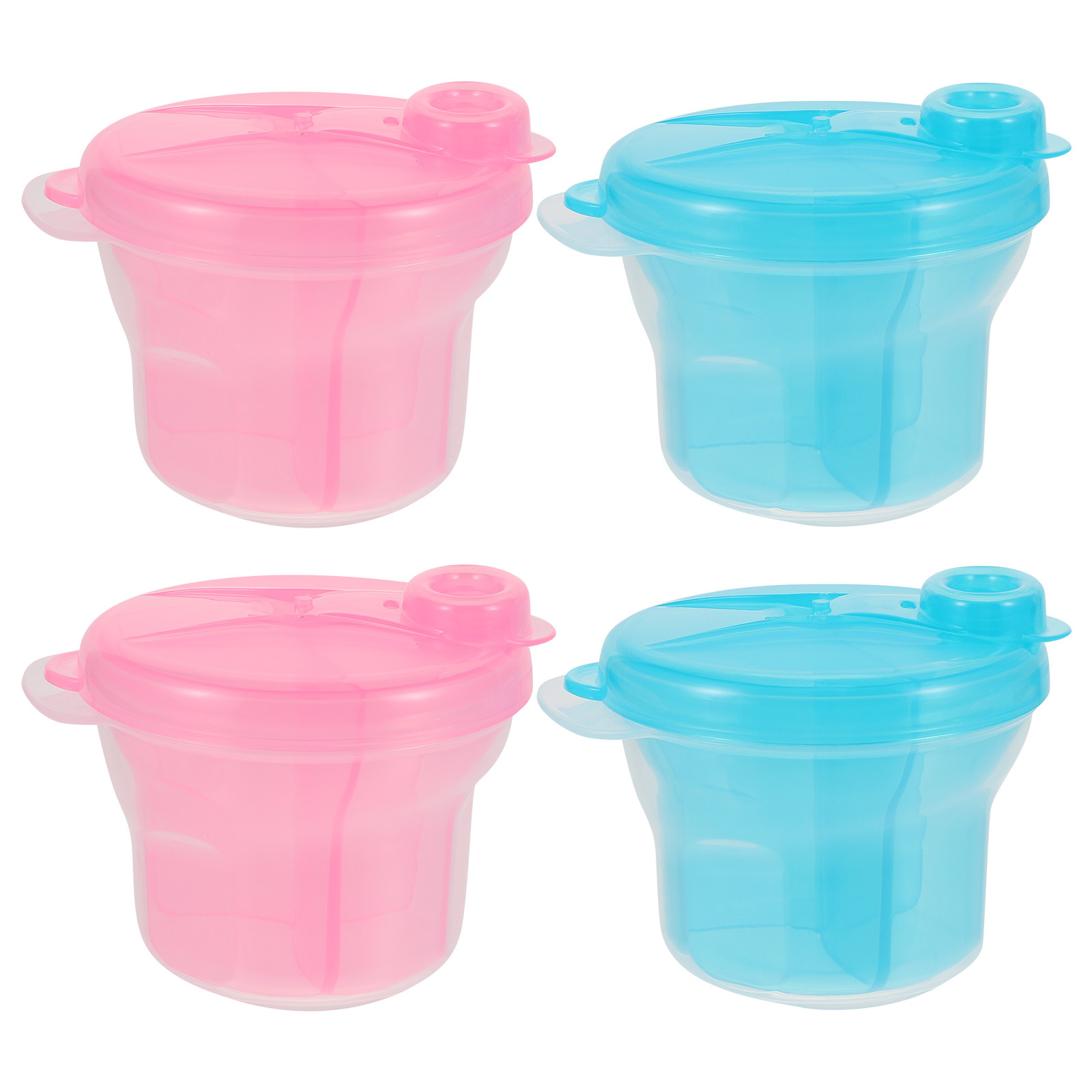 4Pcs Milk Powder Dispenser Rot - Formula Dispenser Portable 评论和价格
