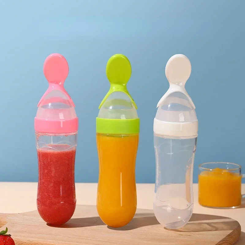 Safe Baby Feeding Bottle Spoon - Baby Food Jars 评论和价格