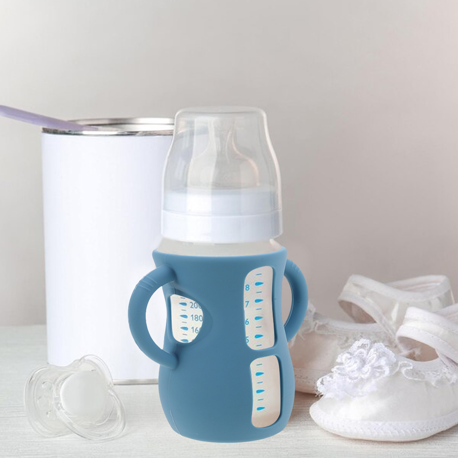 2Pcs Silicone Feeding Bottle S - Baby Food Stuff 评论和价格