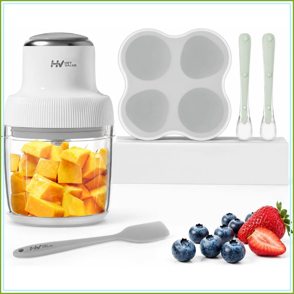 Baby Food Maker Set with Glass - Freezer Tray Baby 评论和价格