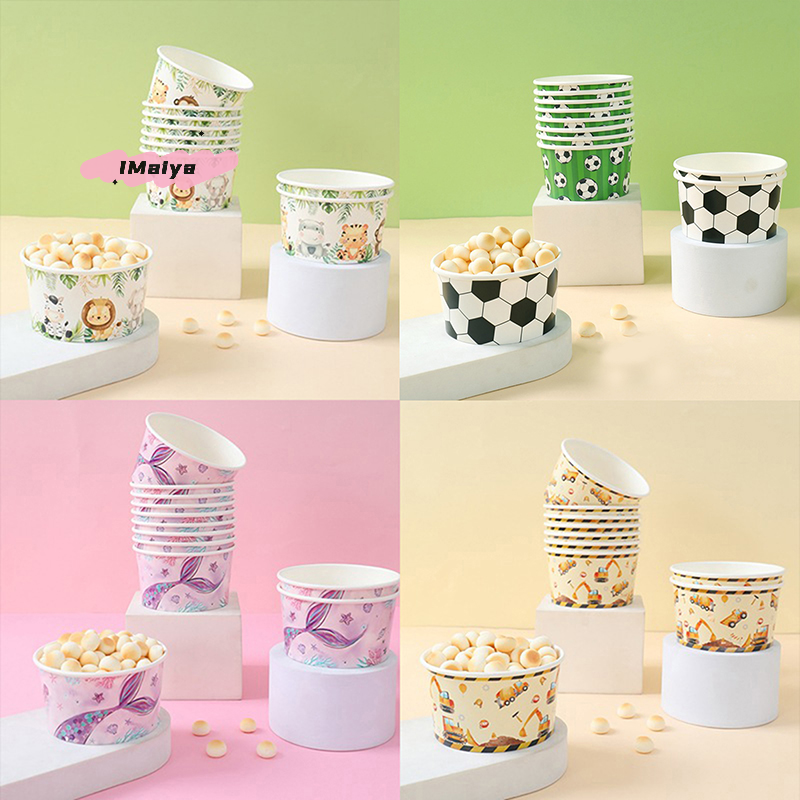 Ice Cream Paper Bowl, Strawber - Baby Food With Avocado 评论和价格